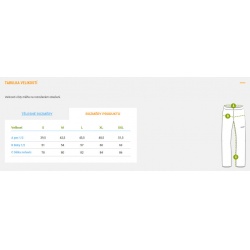 Husky Galti M red cervena panske nepromokave zimni lyzarske softshellove kalhoty zmereno1