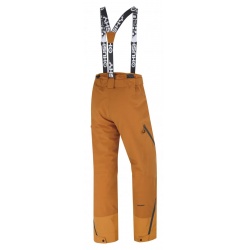 Husky Mitaly M mustard horcicova panske nepromokave zimni lyzarske kalhoty 1