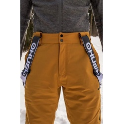 Husky Mitaly M mustard horcicova panske nepromokave zimni lyzarske kalhoty 4
