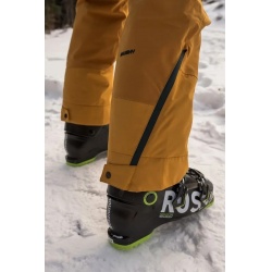 Husky Mitaly M mustard horcicova panske nepromokave zimni lyzarske kalhoty 8