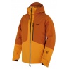 Husky Gomez M mustard yellow panska nepromokava zimni lyzarska bunda