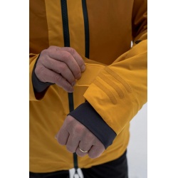 Husky Gomez M mustard yellow panska nepromokava zimni lyzarska bunda 6