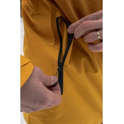 Husky Gomez M mustard yellow panska nepromokava zimni lyzarska bunda 8