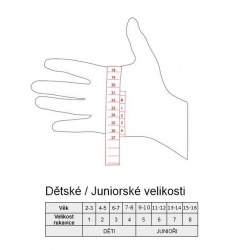 _Leki Griffin 3D Junior Mitt black detske vodeodolne lyzarske palcove rukavice zmereno