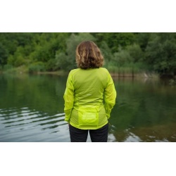 Husky Loco L jasne zelena bright green damska ultralehka sbalitelna vetruvzdorna bunda 4