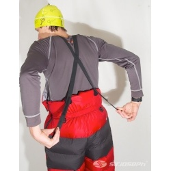 Sir Joseph Rak cervena unisex nepromokave zimni perove kalhoty Exel Dry Light 100 2