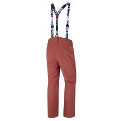 Husky Gili M brown hnede panske nepromokave zimni lyzarske kalhoty 1