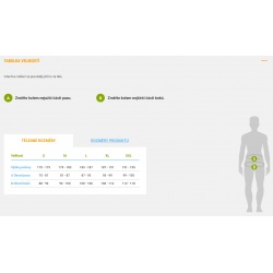 Husky Gili M brown hnede panske nepromokave zimni lyzarske kalhoty zmereno