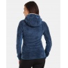 Kilpi Norka W tmave modra WL0204KIDBL damska fleecova plysova mikina 1