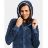 Kilpi Norka W tmave modra WL0204KIDBL damska fleecova plysova mikina 4