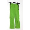 Alpisport Peak Kids zelena detske softshellove kalhoty Rivertex Softshell