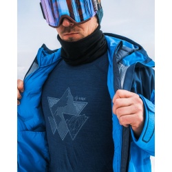 Kilpi Mavora Top M tmave modra UM0505KIDBL panske triko dlouhy rukav 100 Merino vlna 3