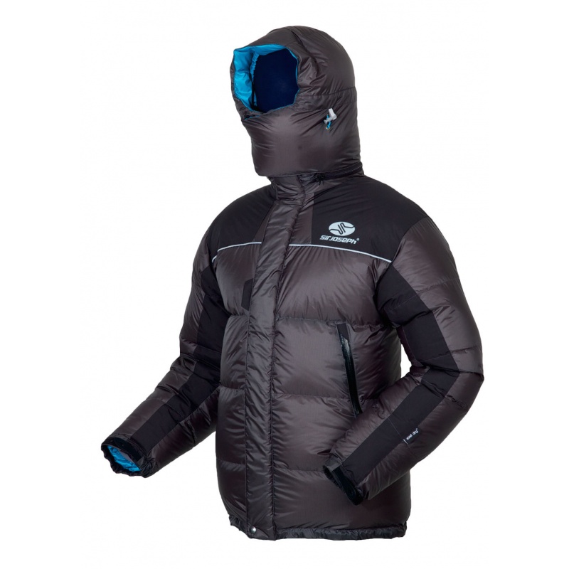 Sir Joseph 8000 II Jacket tmave seda unisex nepromokava perova bunda Exel Dry® Light 100