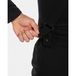 Kilpi Mimas M cerna WM0406KIBLK panske vodeodolne zimni lyzarske kalhoty 7