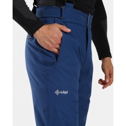 Kilpi Mimas M tmave modra WM0406KIDBL panske vodeodolne zimni lyzarske kalhoty 7