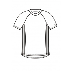 Jitex Kamad 902 TES zelena panske triko kratky rukav Merino vlna 1