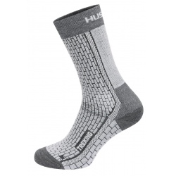 Husky Treking grey grey trekove ponozky Merino 