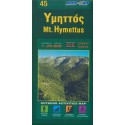 ORAMA 45 Mt. Hymettus/Imittos 1:25 000 turistická mapa
