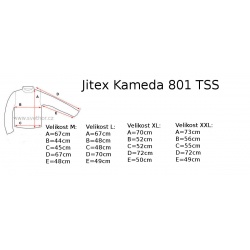 _Jitex Kameda 801 syte ruzova damske triko dlouhy rukav Merino vlna zmereno