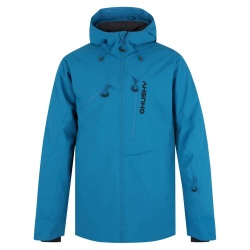 Husky Grut M blue svetle modra panska nepromokava zimni lyzarska bunda 2