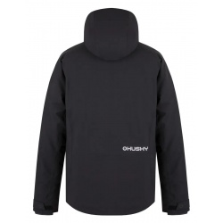 Husky Grut M black cerna panska nepromokava zimni lyzarska bunda 1