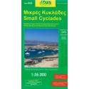 ORAMA 454 Small Cyclades/Malé Kyklady 1:35 000 turistická mapa