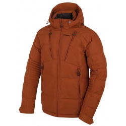 Husky Norel M brown hneda panska zimni vodeodolna bunda i do mesta