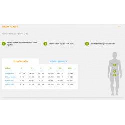 Husky Alan M black cerna fleecovy funkcni sportovni celorozepinaci svetr zmereno1