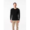 CityZen Cali cerna panske triko dlouhy rukav 95 bavlna