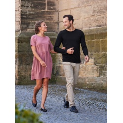 CityZen Cali cerna panske triko dlouhy rukav 95 bavlna 4