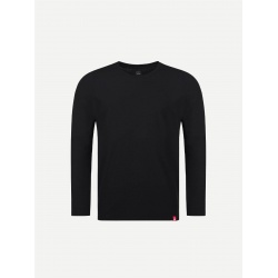 CityZen Cali cerna panske triko dlouhy rukav 95 bavlna 6