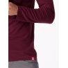 CityZen Cali bordo panske triko dlouhy rukav 95 bavlna 3