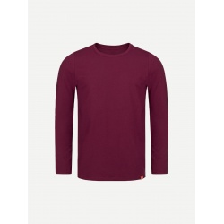 CityZen Cali bordo panske triko dlouhy rukav 95 bavlna 4