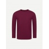 CityZen Cali bordo panske triko dlouhy rukav 95 bavlna 4