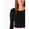 CityZen Diez cerna damske tricko trictvrtecni rukav 95 bavlna 2