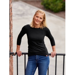 CityZen Diez cerna damske tricko trictvrtecni rukav 95 bavlna 5