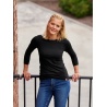 CityZen Diez cerna damske tricko trictvrtecni rukav 95 bavlna 5