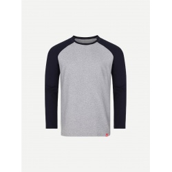 CityZen Fargo seda melanz cerna panske triko dlouhy rukav 95 bavlna 4