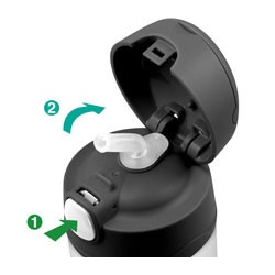 Thermos FUNtainer 355ml detska termoska s brckem tyrkysova 6