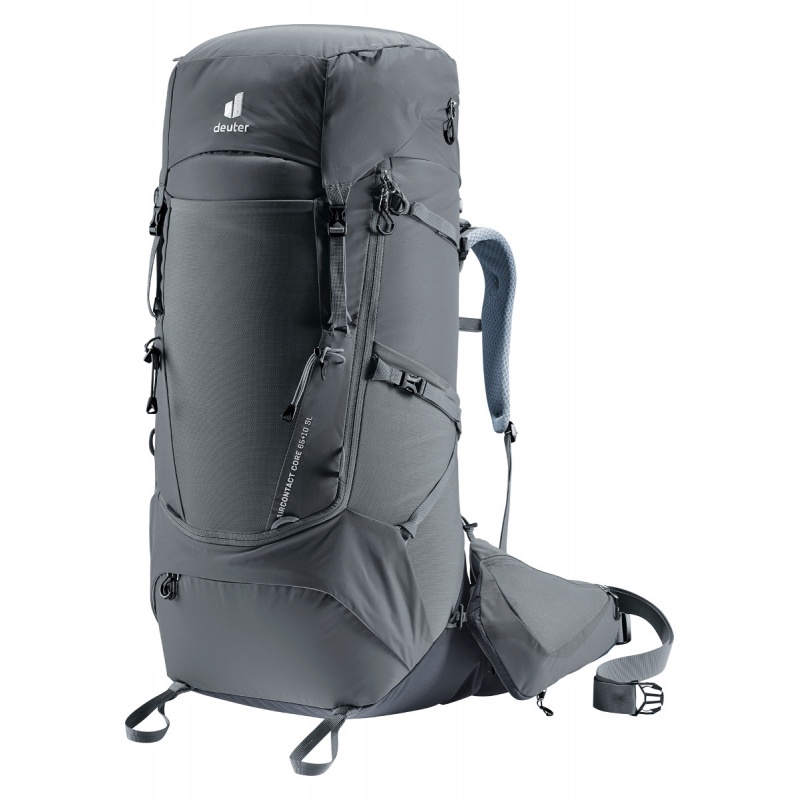 Deuter Aircontact Core 65 10l SL damsky turisticky expedicni batoh graphite