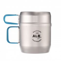 VAR ALB Forming Matterhorn dvoudilne eloxovane nadobi pro 1 osobu