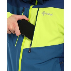 Kilpi Tonnsi M tmave modra WM0110KIDBL panska vodeodolna zimni lyzarska bunda 6