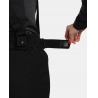 Kilpi Elare W cerna WL0404KIBLK damske nepromokave zimni lyzarske kalhoty 3
