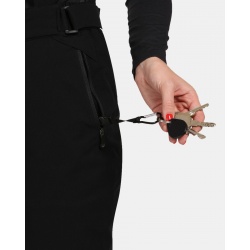 Kilpi Elare W cerna WL0404KIBLK damske nepromokave zimni lyzarske kalhoty 7