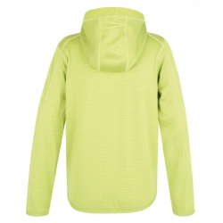 Husky Artic Zip K green dk khaki sv zelena detska sportovni funkcni tenci mikina 1