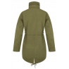 Husky Nevr L khaki damska vodeodolna hardshell outdoorova bunda kabatek 15000 1
