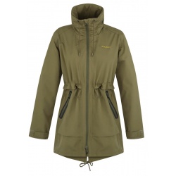 Husky Nevr L khaki damska vodeodolna hardshell outdoorova bunda kabatek 15000 2