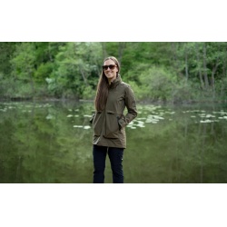 Husky Nevr L khaki damska vodeodolna hardshell outdoorova bunda kabatek 15000 3