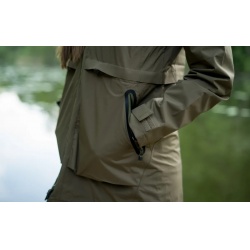 Husky Nevr L khaki damska vodeodolna hardshell outdoorova bunda kabatek 15000 8