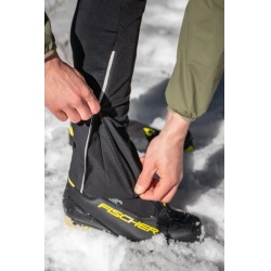 Husky Kixees M cerna panske outdoorove zateplene softshell kalhoty na beh bezky  6